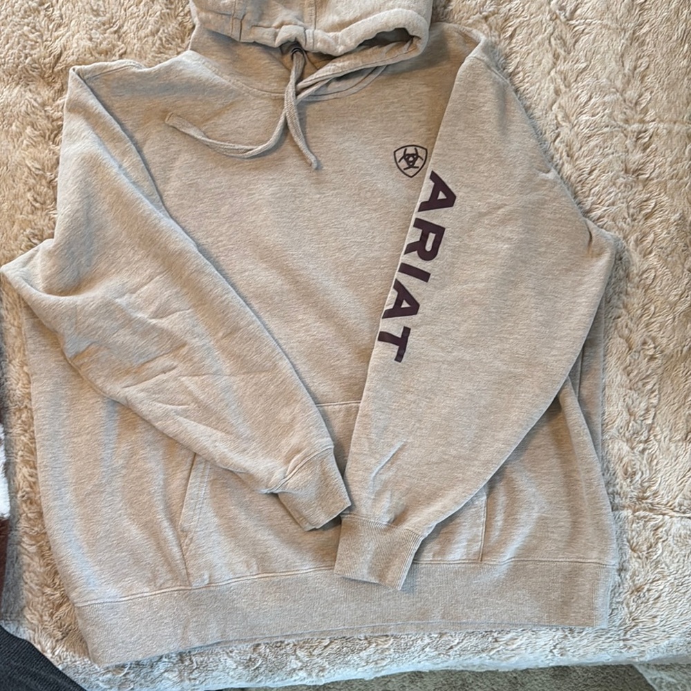 Ariat Cream Sweatshirt Hoodie Casual Top
